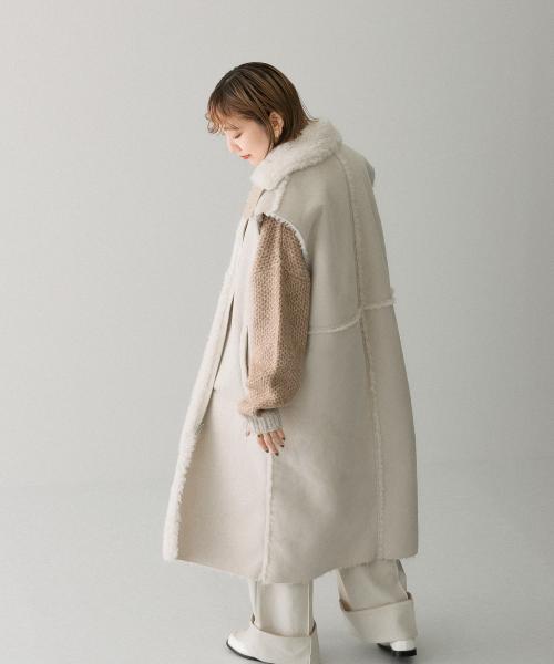 ☆美品 ☆レモンプレット バイ チョーヨー フェイクムートン
