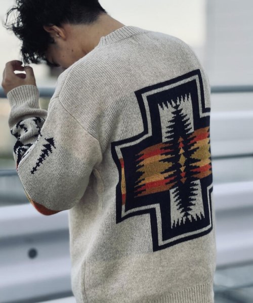 PENDLETON/ペンドルトン】クルーネック プルオーバー ニット 1475 
