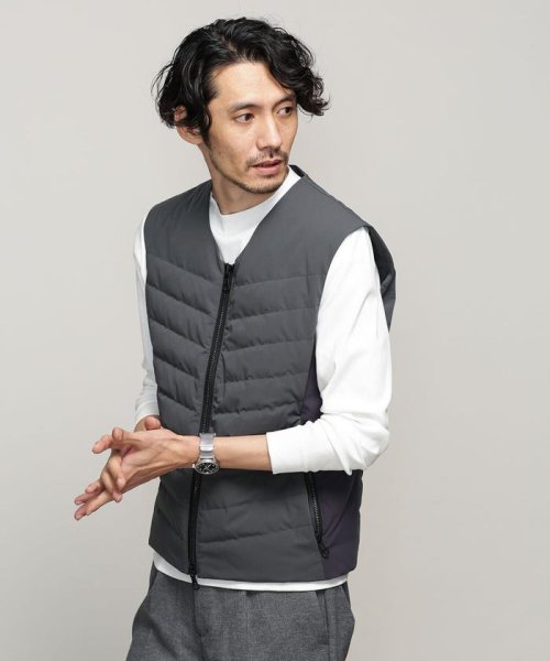 セール 西川ダウン R Shield シェルダウンベスト ナノ ユニバース Nano Universe D Fashion