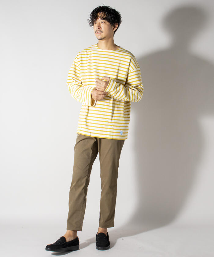 ORCIVAL/オーシバル】COTTON LOURD ボーダーカットソー ビッグ ORCIVAL/オーシバル】COTTON LOURD ボーダーカットソー ビッグ