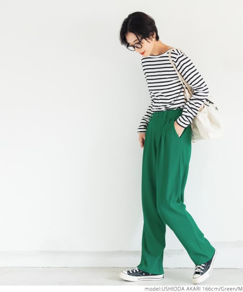 セール 44%OFF】ハンサムタック落ち感パンツ(504303795) | コカ(coca) - d fashion セール 44%OFF】ハンサムタック落ち感パンツ(504303795) | コカ(coca) - d fashion