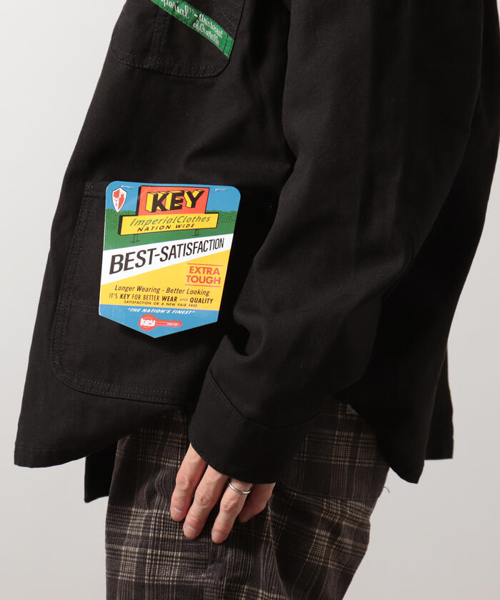 セール 30%OFF】【KEY/キー】DUCK COVERALL カバーオール(504305086