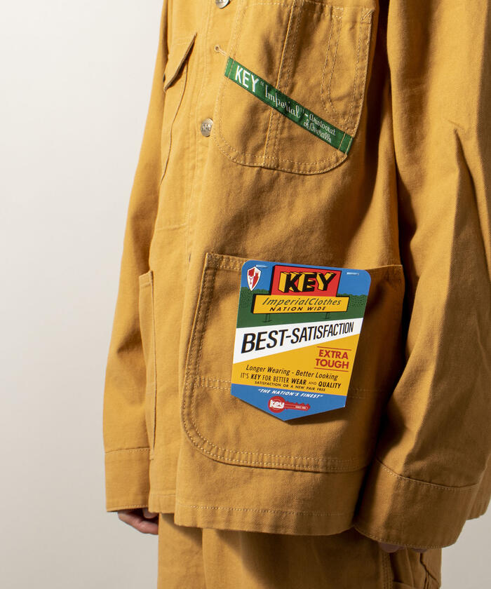 セール 30%OFF】【KEY/キー】DUCK COVERALL カバーオール(504305086