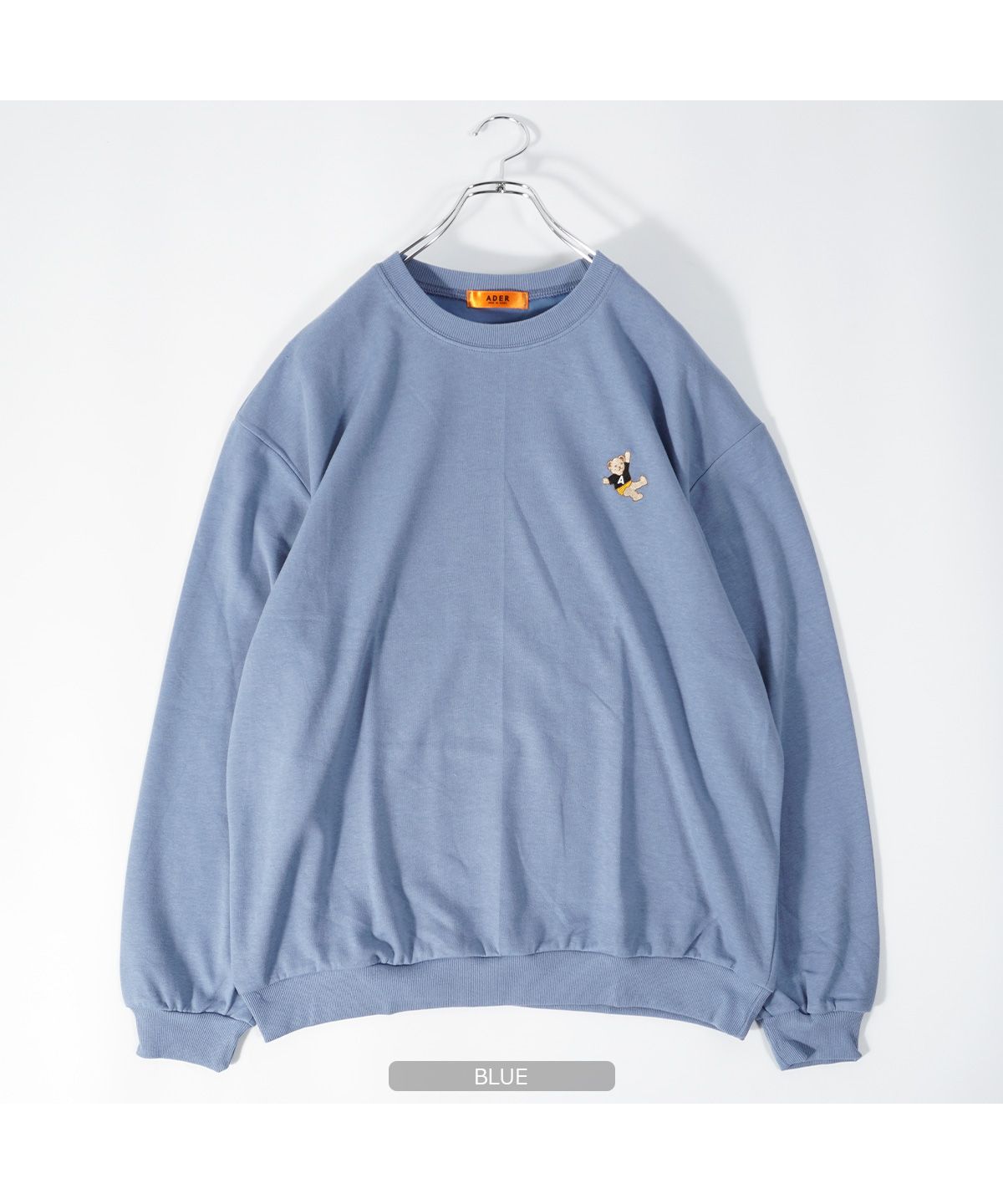 ワンフォークロージング 1111clothing クマ 刺繍 ロンt メンズ