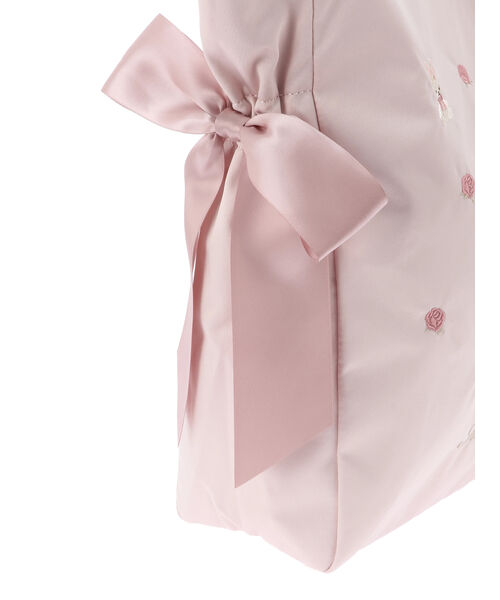 Maison de Fleur メゾンドフルール くま　リボントート メゾン ド フルール Maison de FLEUR ピンくまニア ダブルリボン
