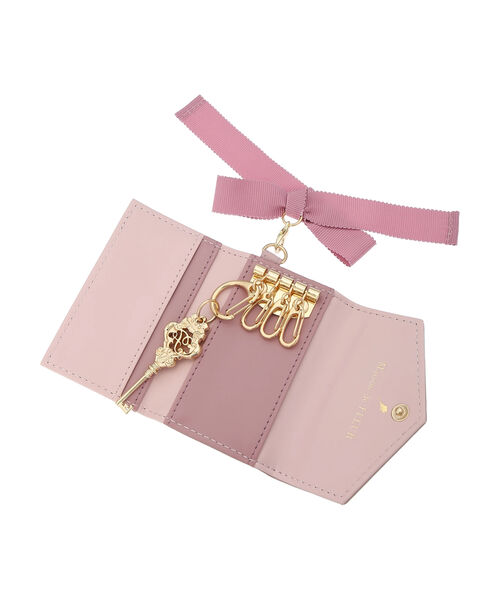 Maison de FLEUR リボン キーケース メゾン ド フルール Maison de FLEUR キーリボンキーケース