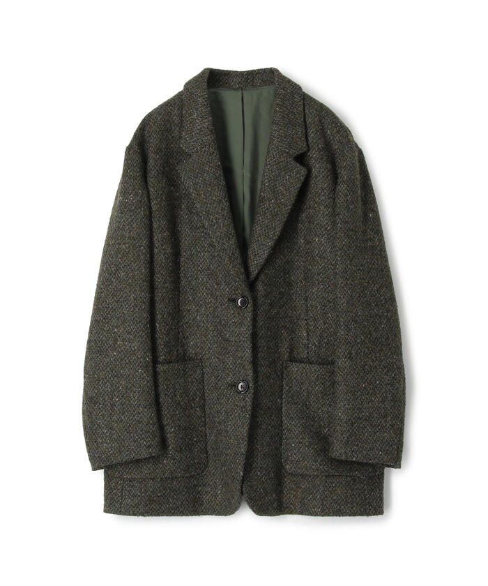 セール 30%OFF】ネップツイード コートジャケット(504189576 セール 30%OFF】ネップツイード コートジャケット(504189576