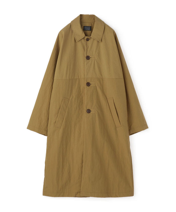 セール 30%OFF】ナイロンタッサー ワンピースショルダーコート