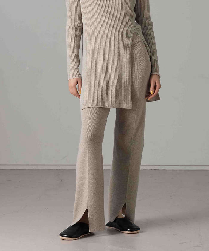 collex / コレックス 【セットアップ対応】ファインウールニットパンツ collex｜【セットアップ対応】ファインウールニットパンツ