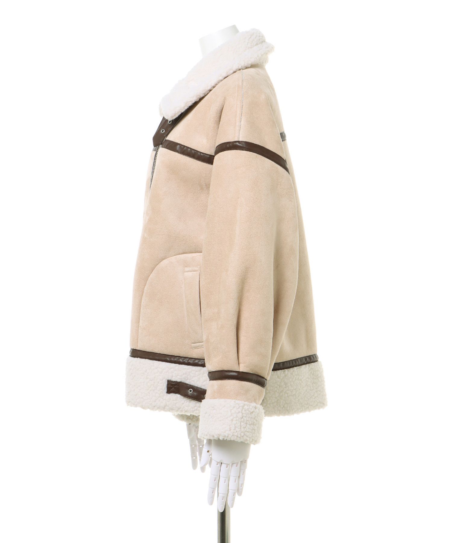 セール 50%OFF】ボアムートンB-3リバーシブルフライトジャケット ...