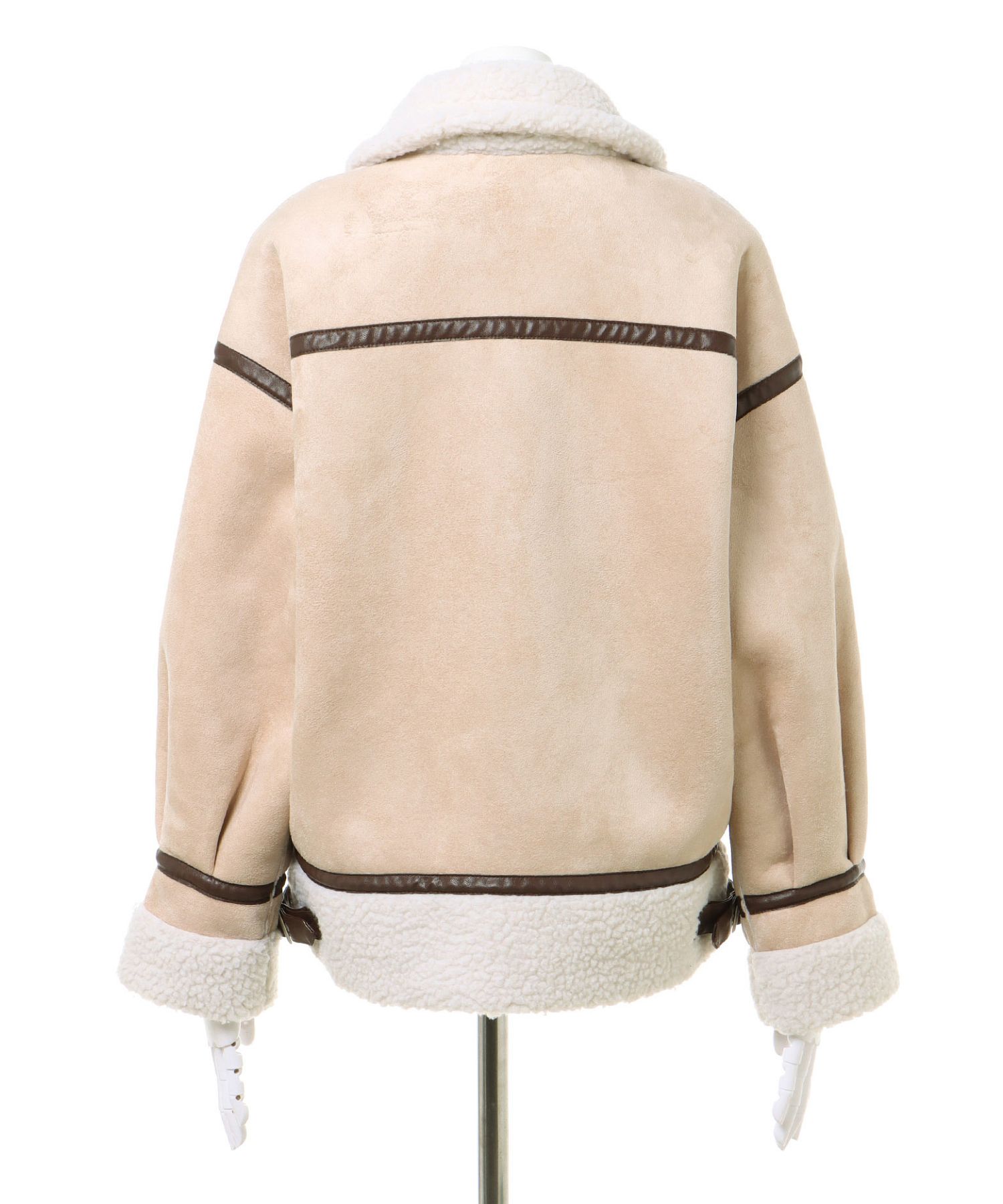 セール 50%OFF】ボアムートンB-3リバーシブルフライトジャケット ...