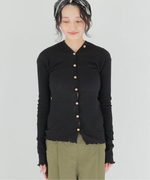 【BASERANGE/ベースレンジ】 MAIN TAV BUTTONDOWN：カーディガン