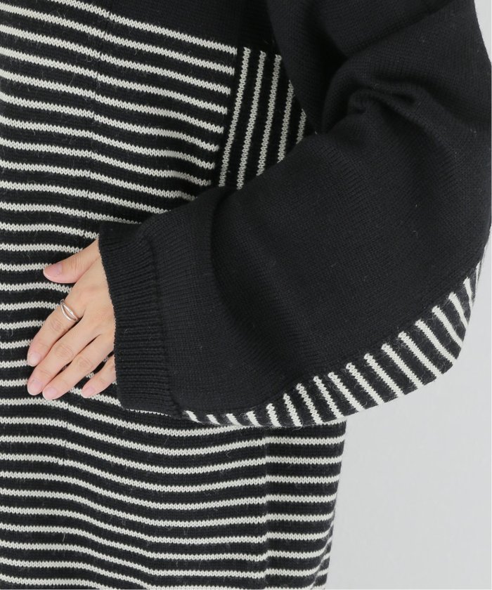 NOMA t.d./ノーマティーディー】 Damage Stripe Sweater:ニット | yfp