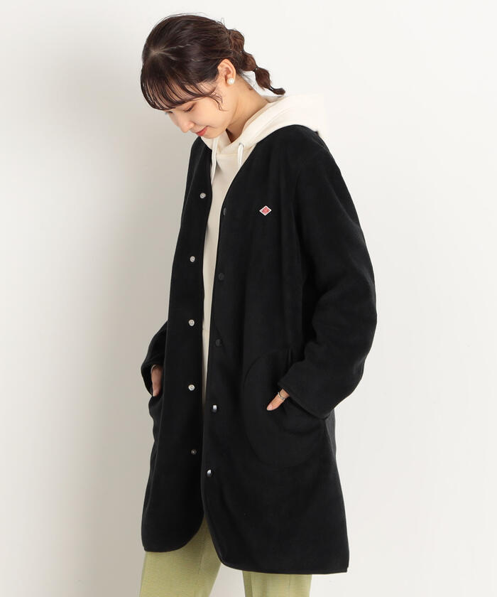 DANTON/ダントン】FLEECEロングコート #JD-8992(504317003 DANTON/ダントン】FLEECEロングコート #JD-8992(504317003