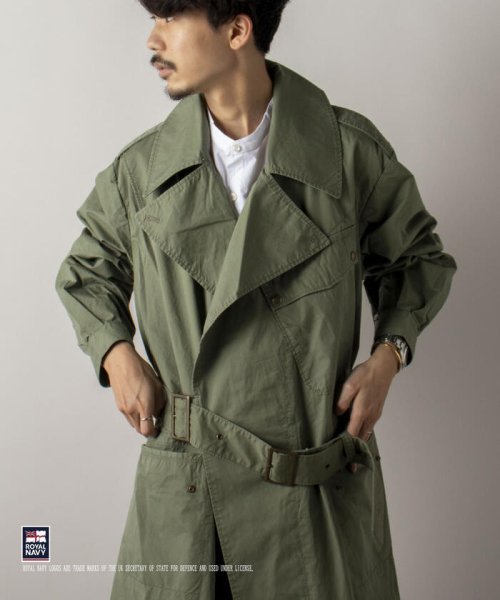 セール】【ROYAL NAVY/ロイヤル ネイビー】MOTORCYCLE COAT モーターサイクルコート(504317021) |  GLOSTER(GLOSTER) - d fashion