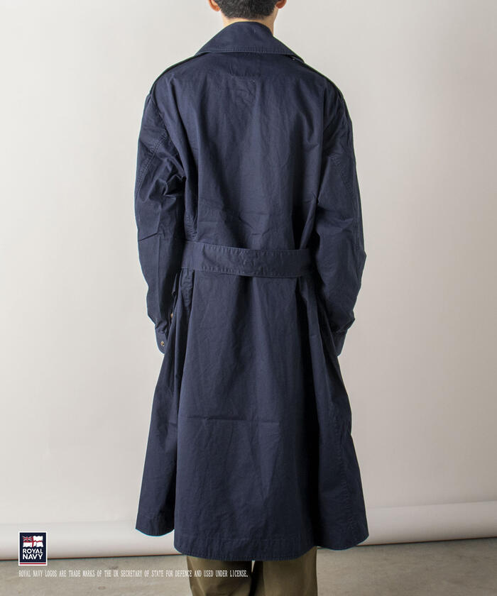 HTS モーターサイクルコート HTS 〜HEAVY WEIGHT COTTON TWILL OVERDYE DOUBLE OVER COAT