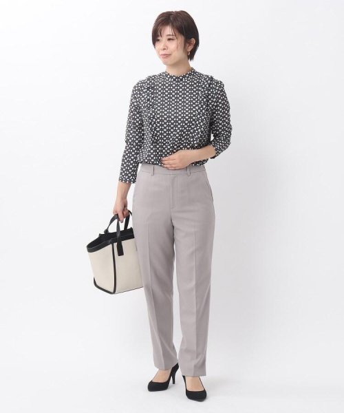 L アナスタシアクロステーパードパンツ 洗える アンタイトル Untitled D Fashion L アナスタシアクロステーパードパンツ 洗える アンタイトル Untitled D Fashion