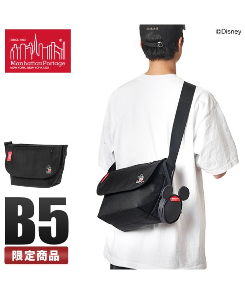 クーポン 限定品 マンハッタンポーテージ ミッキー ディズニー コラボ ショルダーバッグ メンズ レディース Manhattan Portage Mp1605jrmic2 マンハッタンポーテージ Manhattan Portage D Fashion