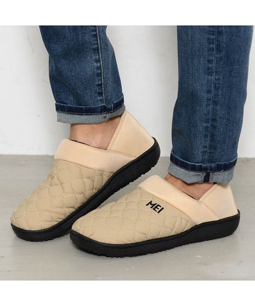 Mei Moc Shoes モックシューズ メンズ サンダル 冬用 ボア 靴 バブーシュ ルームシューズ テントシューズ スリッポン アウトドア スポーツ 秋 エスビーセレクト Sb Select D Fashion