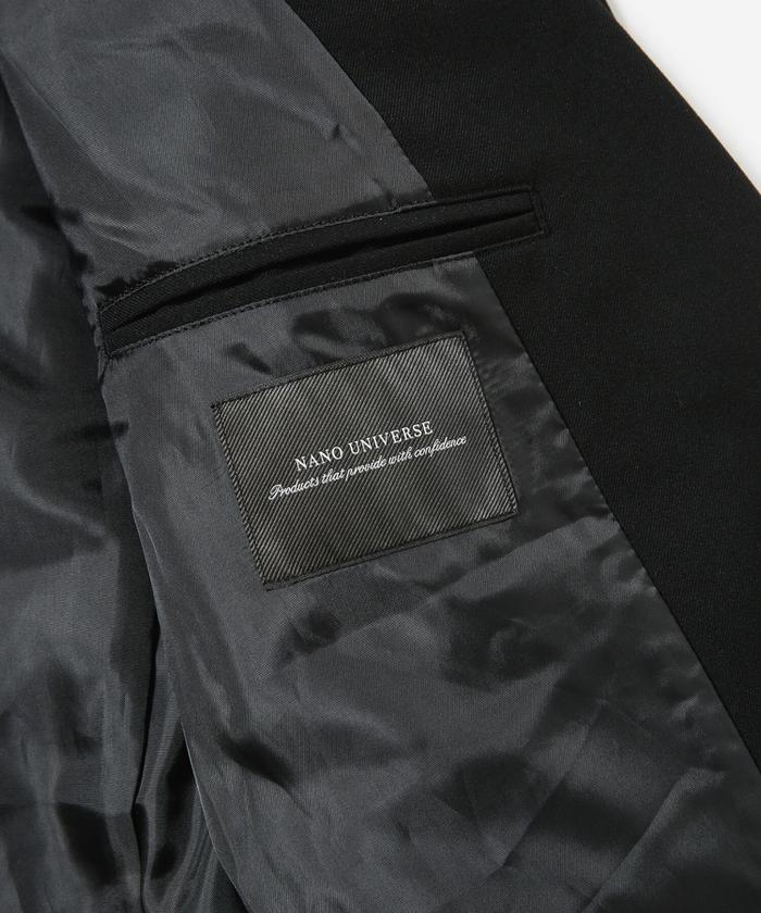 【新品未使用】ナノユニバース　WEB限定/ジャケット＋パンツ セットアップ WEB限定/カットジョーゼットジャケット＋パンツセットアップ