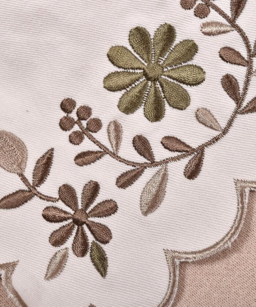 クーポン スカラップ 襟 花 刺繍 裏毛 トレーナー 80 130cm 504326317 スラップスリップ Slap Slip D Fashion