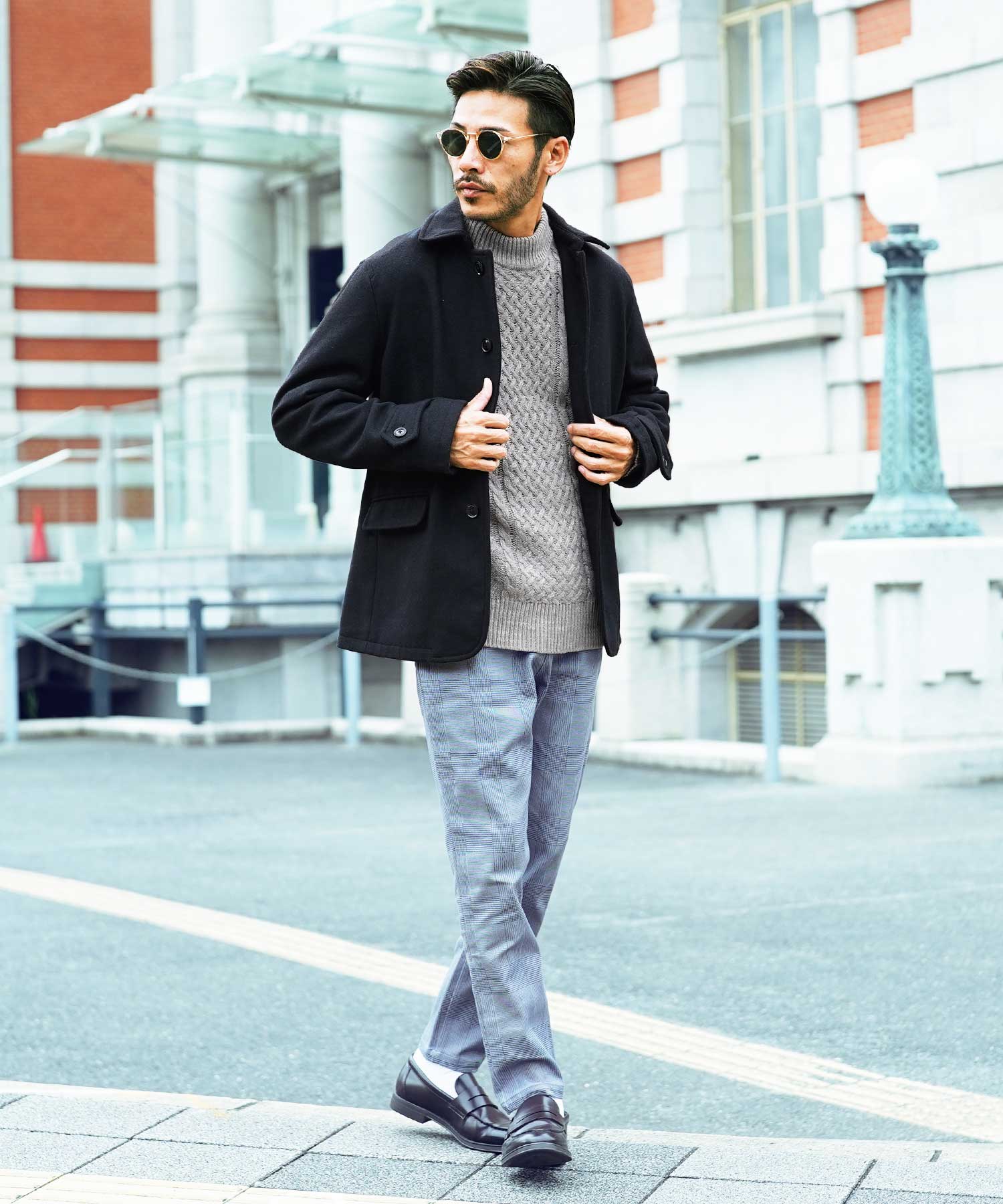 ジギーズショップ JIGGYS SHOP メルトン シングルPコート ジギーズショップ JIGGYS SHOP メルトン シングルPコート