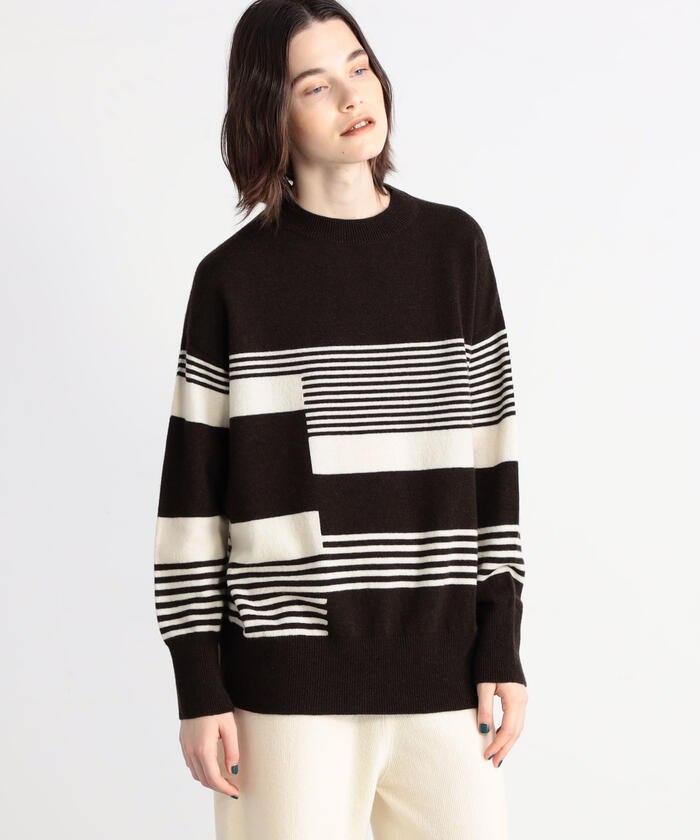 GALERIE VIE - GALERIE VIE ウールカシミヤリブ ビルドネックプルオーバー 楽天市場】【SALE／30%OFF】ウールカシミヤリブ ビルドネック