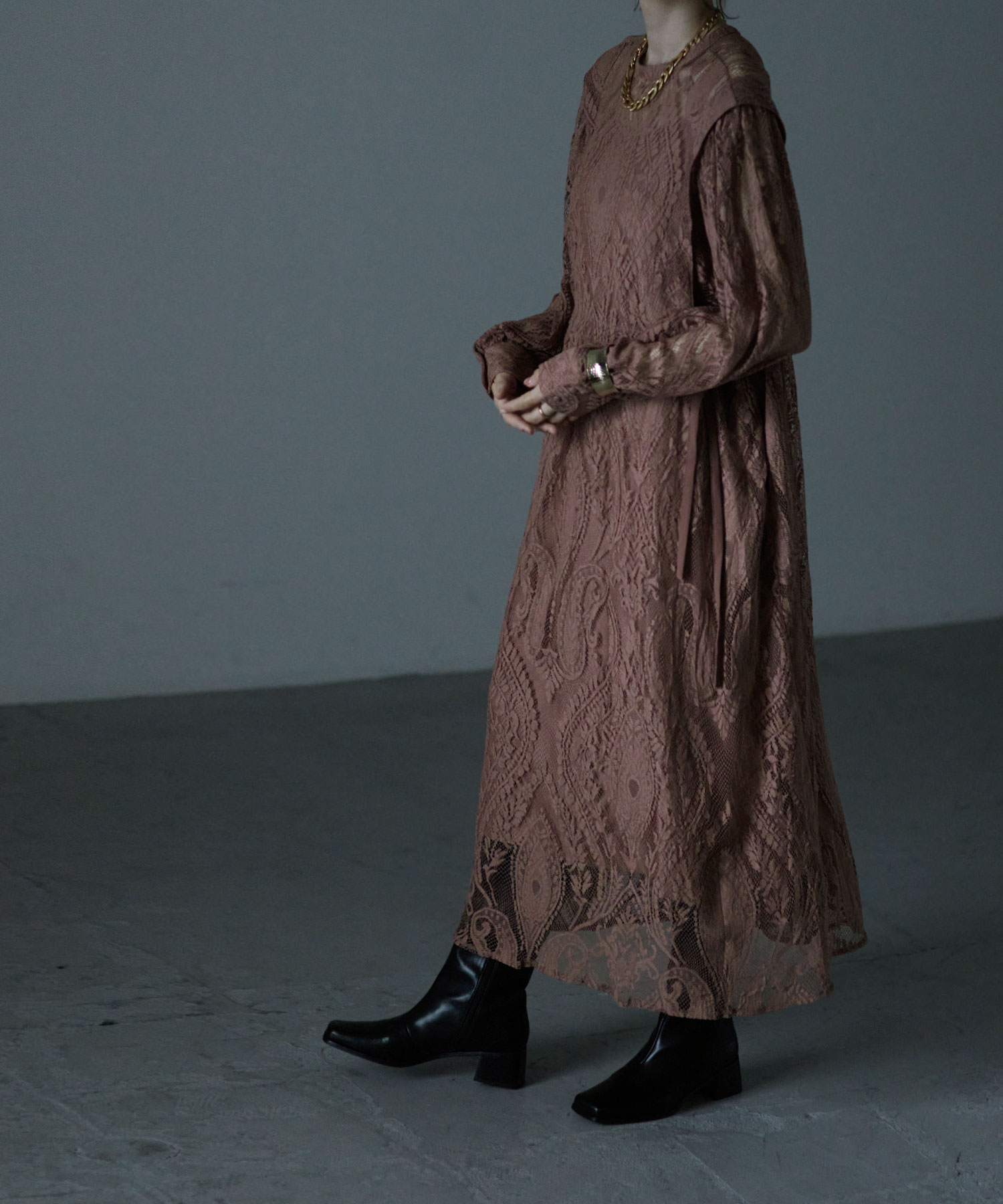 エトル etoll. 2wayレイヤード風レースドレス 結婚式(504333127) | エトル(etoll.) - d fashion