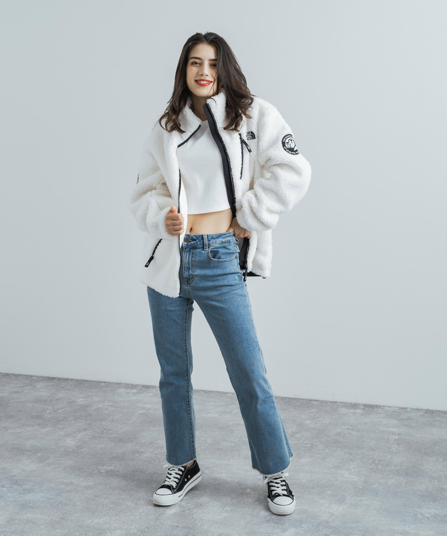 THE NORTH FACE　ジャージ　XL　ホワイトレーベル　韓国代表モデル THE NORTH FACE ジャージ 「韓国限定・日本未入荷」THE TECH RUN