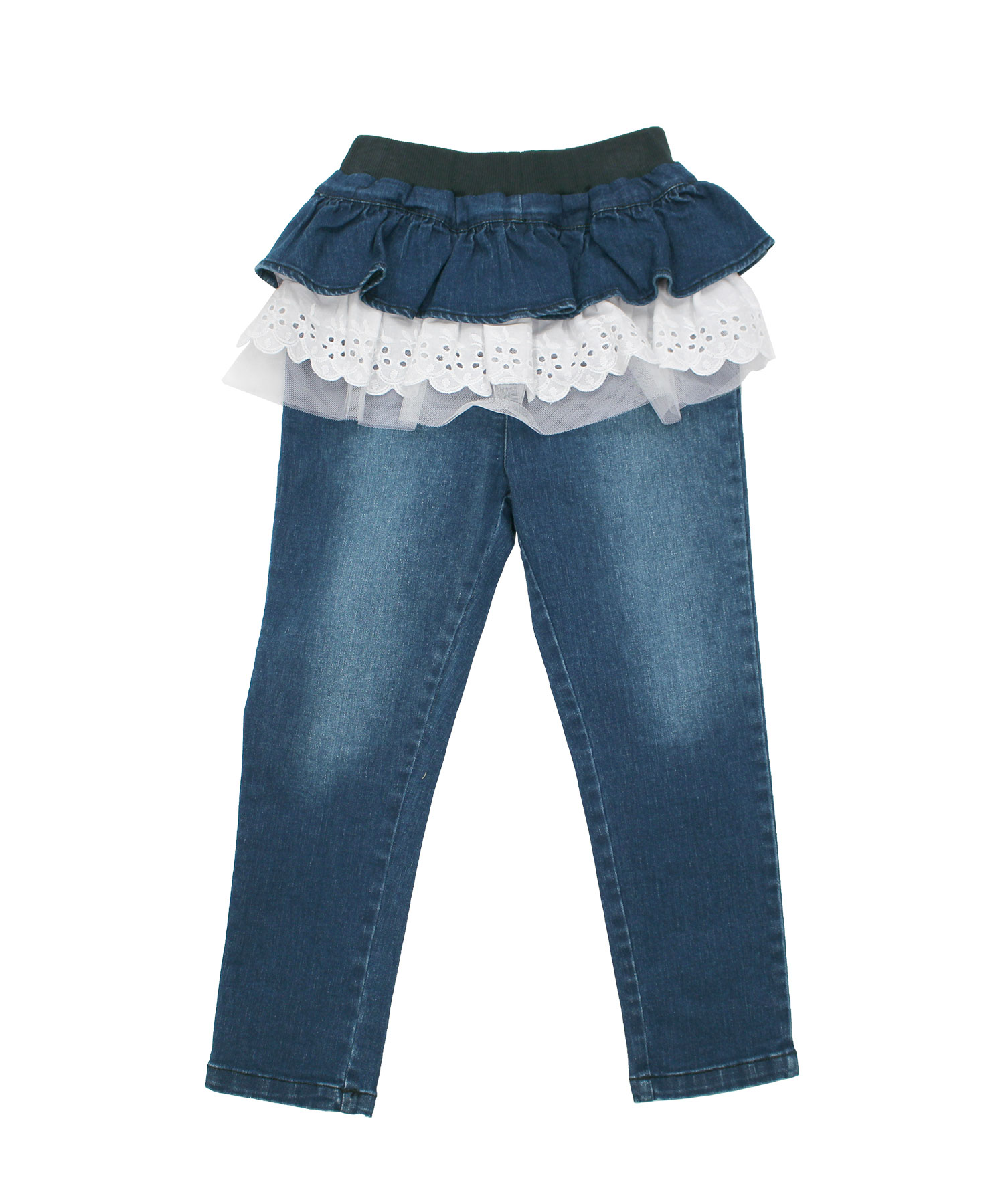 セール】フリル・スカート付きデニムパンツ(503124332) | 子供服Bee