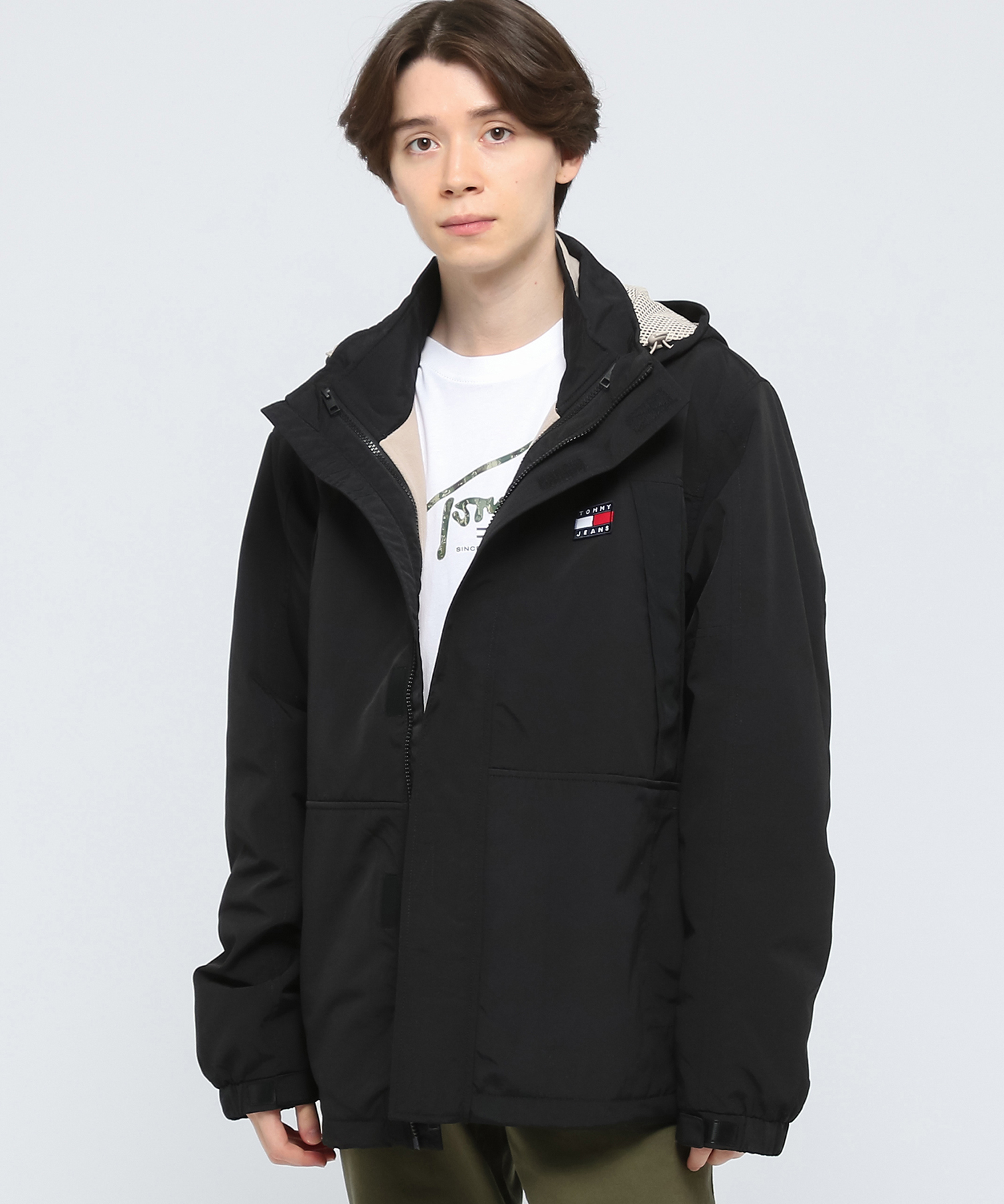 セール】トミージーンズ TOMMY JEANS 3 in 1 ナイロンブルゾン セール】トミージーンズ TOMMY JEANS 3 in 1 ナイロンブルゾン