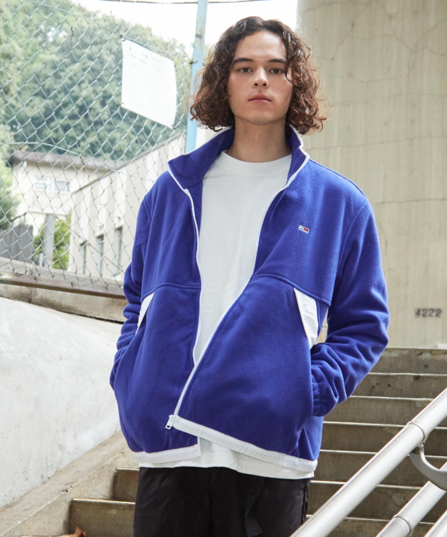 セール】トミージーンズ TOMMY JEANS 3 in 1 ナイロンブルゾン