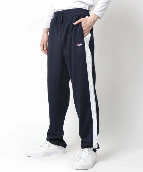 クーポン】【FILA】フィラ サイド切替えジャージ/ボトム