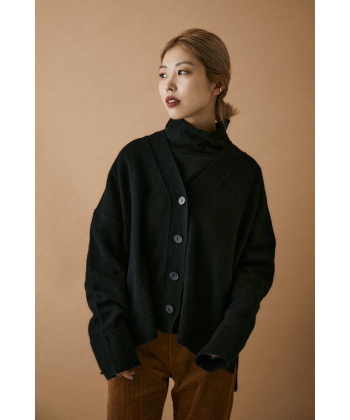 セール】trinity basic cardigan(504338013) | ブラックバイマウジー ...