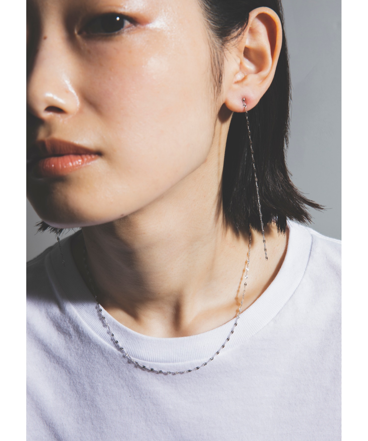 les bon bon / ルボンボン】sunlight necklace white gold / サン
