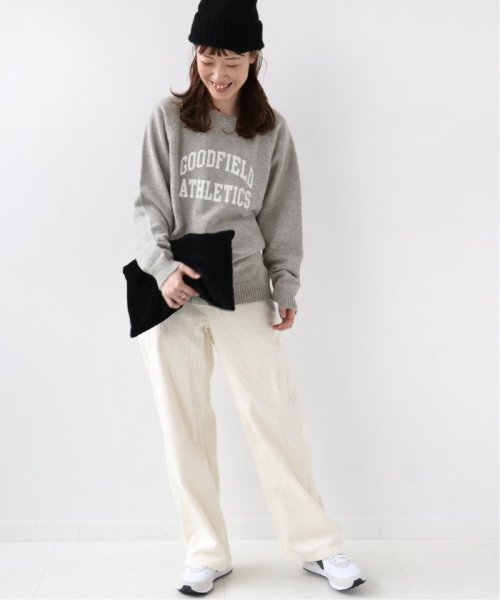 【WILLIAM LOCKIE/ウィリアムロッキー】CREW－NECK RAGLAN L/SL PO：ニット◆