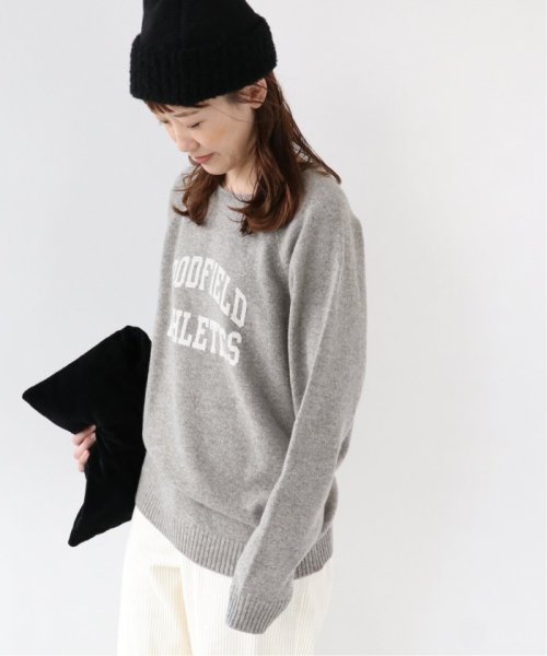 【WILLIAM LOCKIE/ウィリアムロッキー】CREW－NECK RAGLAN L/SL PO：ニット◆