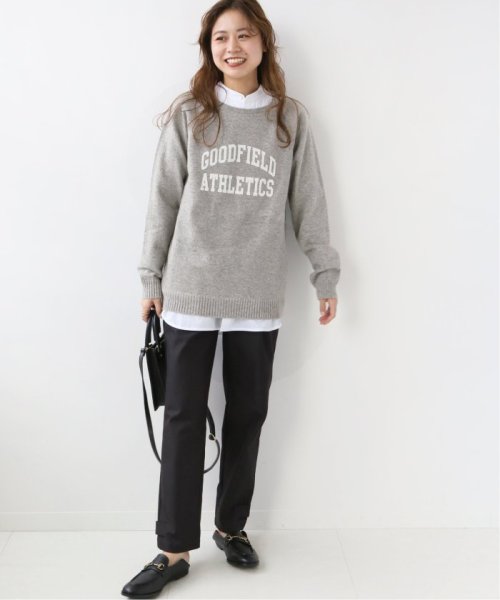 【WILLIAM LOCKIE/ウィリアムロッキー】CREW－NECK RAGLAN L/SL PO：ニット◆