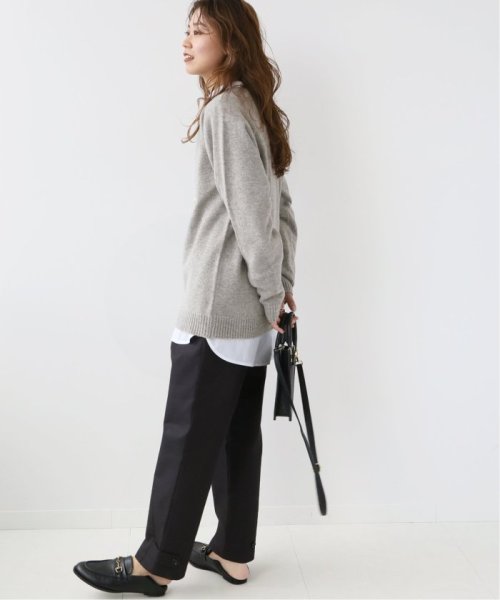 【WILLIAM LOCKIE/ウィリアムロッキー】CREW－NECK RAGLAN L/SL PO：ニット◆