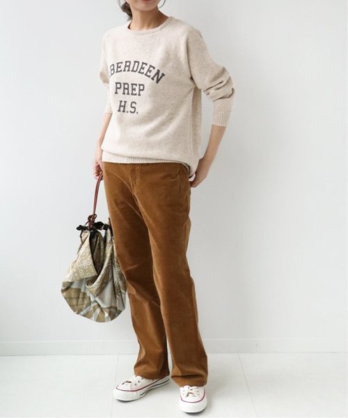 【WILLIAM LOCKIE/ウィリアムロッキー】CREW－NECK RAGLAN L/SL PO：ニット◆