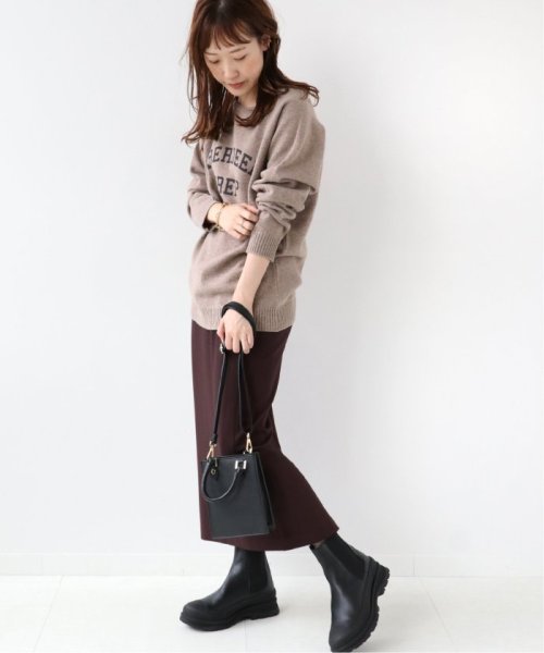 【WILLIAM LOCKIE/ウィリアムロッキー】CREW－NECK RAGLAN L/SL PO：ニット◆
