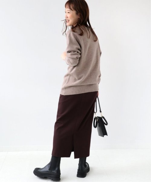 【WILLIAM LOCKIE/ウィリアムロッキー】CREW－NECK RAGLAN L/SL PO：ニット◆