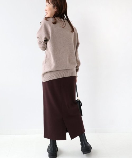 【WILLIAM LOCKIE/ウィリアムロッキー】CREW－NECK RAGLAN L/SL PO：ニット◆