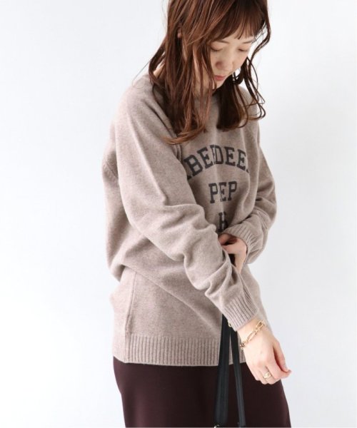【WILLIAM LOCKIE/ウィリアムロッキー】CREW－NECK RAGLAN L/SL PO：ニット◆