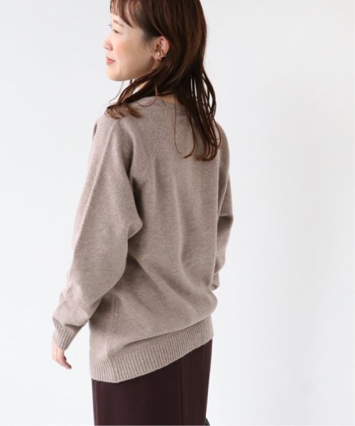 【WILLIAM LOCKIE/ウィリアムロッキー】CREW－NECK RAGLAN L/SL PO：ニット◆