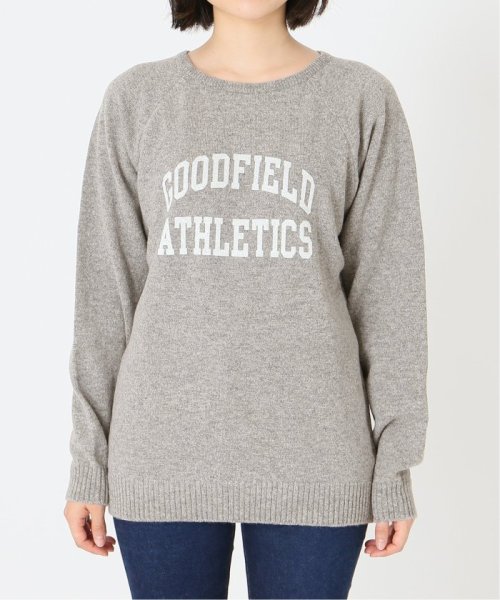 【WILLIAM LOCKIE/ウィリアムロッキー】CREW－NECK RAGLAN L/SL PO：ニット◆