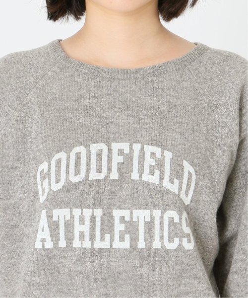 【WILLIAM LOCKIE/ウィリアムロッキー】CREW－NECK RAGLAN L/SL PO：ニット◆