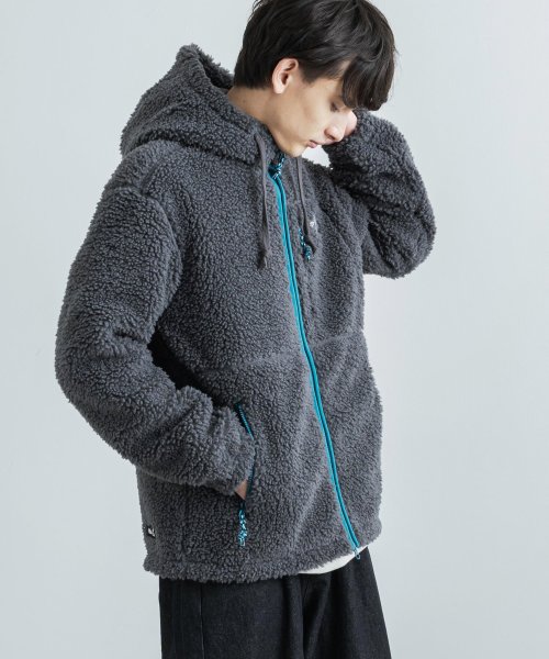 THE NORTH FACE ノースフェイス 韓国 PLAY GREEN FLEECE HOODIE ボアフリースジャケット メンズ レディース  パーカー ブル(504342191) | ロッキーモンロー(Rocky Monroe) - d fashion