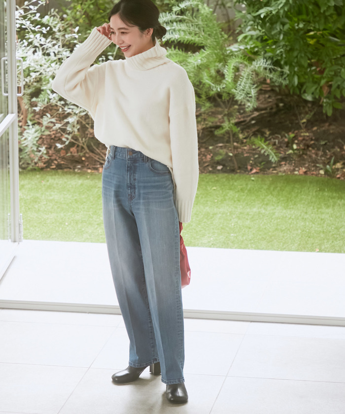 セール 50%OFF】デニム&コーデュロイセンタープレステーパード