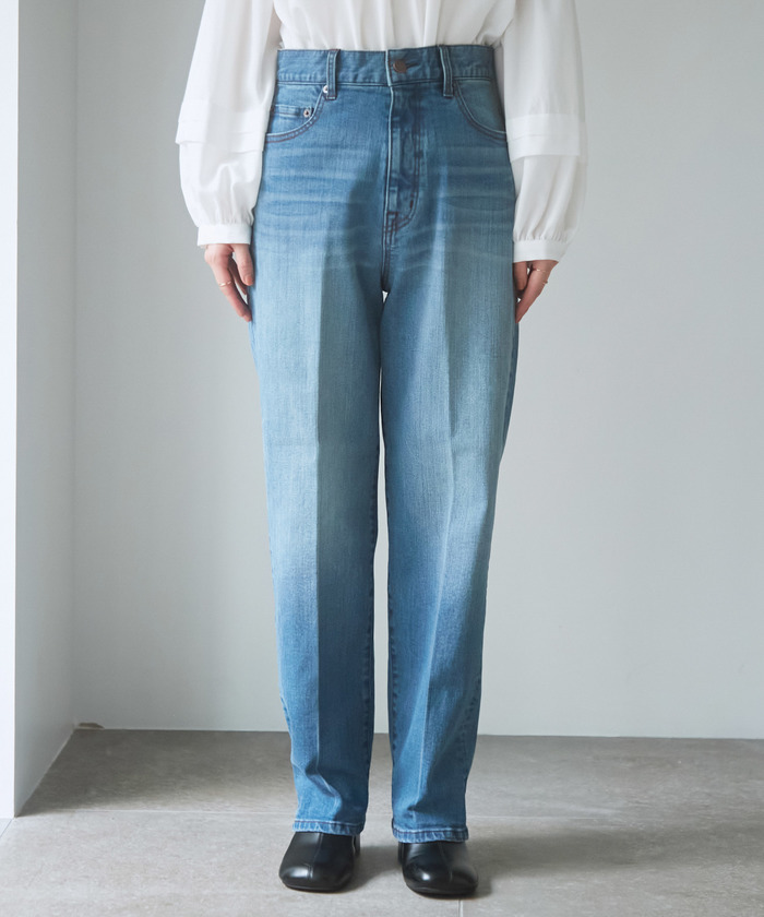セール 50%OFF】デニム&コーデュロイセンタープレステーパード